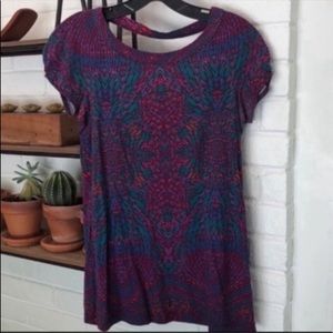 Marc by Marc Jacobs Printed Top with Open Back